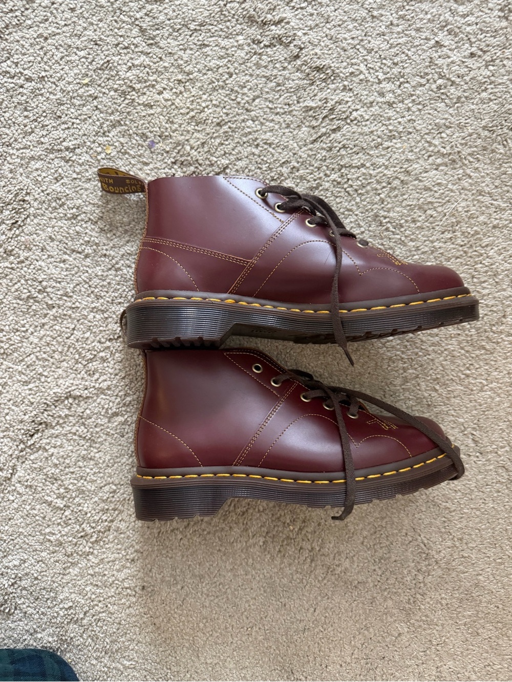 NEW Dr. Marten Monkey Boots in Oxblood